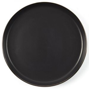 Lot de 6 iettes Plates "Moscou" 26cm Noir Prix