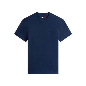 Tommy Hilfiger T-shirt Regular Sflag manches courtes bleu marine - S