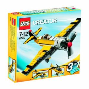 Lego 6745 - Creator 3 en 1 : L'avion &agrave; h&eacute;lice