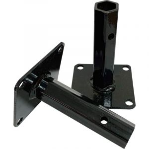 Bricoferr Paire de poignées pour roues de motobineuse 23 mm court