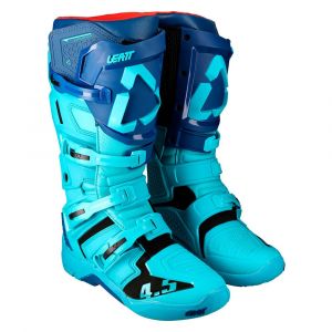Leatt Bottes Moto 4.5 EU 48 Aqua