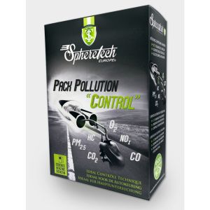 Spheretech 022801 Pack NETTOYANT Moteur Essence Anti Pollution, Idéal Contrôle Technique, Nettoie et Améliore la Combustion, 2 Flacons de 500 ML