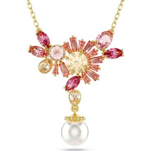 Swarovski Collier Femme Gema Pearl - 5688490 rose,doré