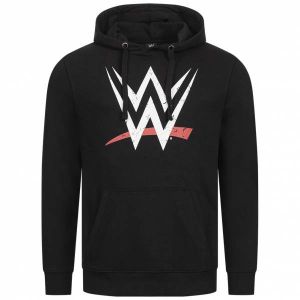 WWE Wrestling Logo Hommes Sweat à capuche FBMHS224BLK