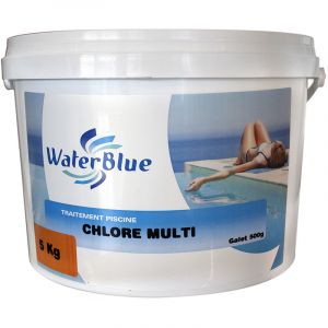 Piscine center o'clair Chlore multifonctions waterblue galets 500g - 10kg