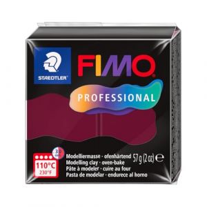 Image de Fimo STAEDTLER 8040-23 ST P&acirc;te &agrave; modeler Prof 57 g Bordeaux Standard