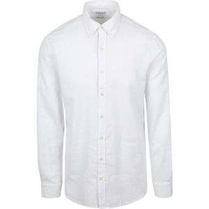 McGregor Chemise Linen Blend Blanche Blanc taille M