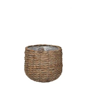 Mica Decorations Panier à plantes - 26 x 26 x 26 cm - Marron