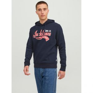 Jack & Jones Sweatshirt Standard Fit Manches longues Bleu Marine