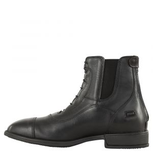 Boots d'&eacute;quitation en cuir &agrave; lacet et zip BR Equitation Jodhpur CL+Duchesse