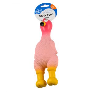 Jouet pour chien oiseaux avec chair de poule Duvoplus