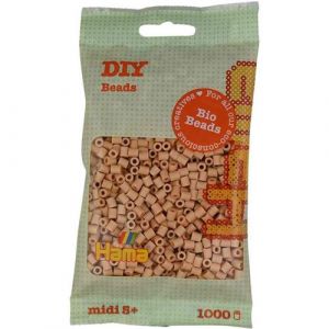 Ludi HAMA Perles &agrave; repasser Bio midi, sachet, beige