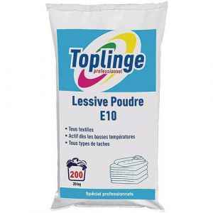 Lessive en poudre économique Toplinge Professionnel 200 lavages