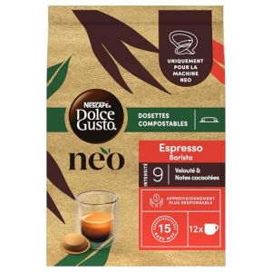 Nestl&eacute; Dosette NESCAFE DOLCE GUSTO NEO Barista x12