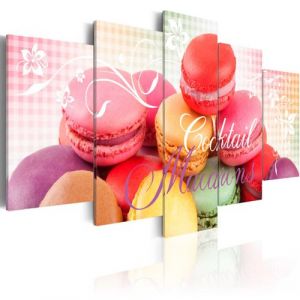 Artgeist Tableau - Sweet macarons 100x50