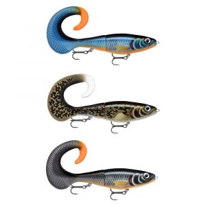 Rapala Leurre de P&ecirc;che X-Rap Otus - Mat&eacute;riel de P&ecirc;che avec Corps ABS et Queue Souple PVC - Leurre P&ecirc;che d'Eau Douce - Profondeur de Nage 0,5 &agrave; 1m - 17cm / 40g - Fabriqu&eacute; en Estonie - 5W-50UV