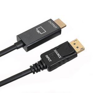 Textorm C&acirc;ble DisplayPort vers HDMI blind&eacute; - M&acirc;le/M&acirc;le - 1.8 m