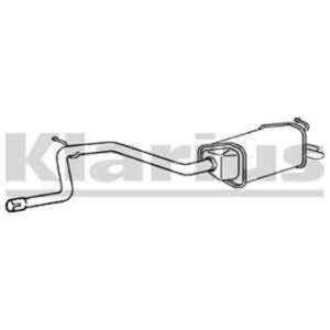 Klarius Tube d'échappement 250462