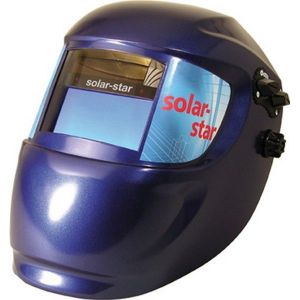 Image de Solar Casque de soudeur Modèle : Casque automatique -star Vitesse de commutation clair-sombre 01 ms Temps d'éclaircissement : en continu s