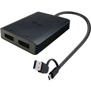 i-tec Cable Adaptador Mini DisplayPort a HDMI 3 m 4K 30Hz Negro 7.1 Audio