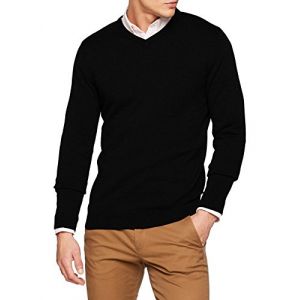 Jack & Jones Chandails Jack---jones Essential Basic Knitted V Neck - Black - S
