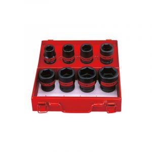King tony Coffret de 8 douilles à choc 3-4- en pouces - 3-4- à 1-1-2-