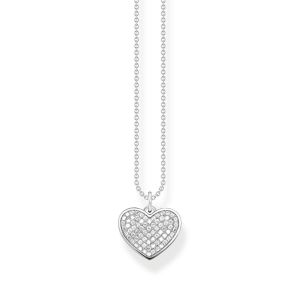 Image de Thomas Sabo Chaîne cœur argent Argent sterling 925 Gris