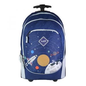 Bodypack Sac à dos à roulettes 2 compartiments Cosmos Bleu
