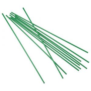 Connex Tuteur plantes Baguettes, plastique, 10 pièces, diamètre 5 mm, 50 cm, multicolore