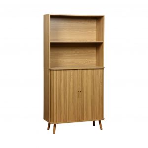 Etagère bibliothèque scandinave, couleur naturelle