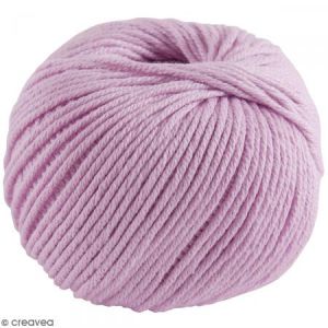 Dmc Fil Natura Medium - Rose Parme n&deg; 136 - 50 g