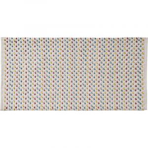 Guy Levasseur Tapis de bain fantaisie 60x120cm chenille Folk Confetti