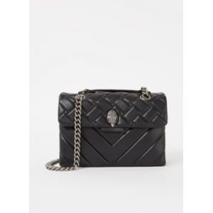 Kurt Geiger Sac besace Kensington X en cuir Noir London