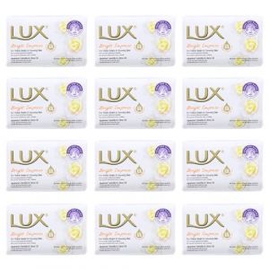 Lux Lot de 12 savons &agrave; impression brillante au parfum d&eacute;licat de cam&eacute;lia japonais et huile d'agrumes 80 g chacun
