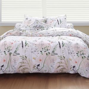 Housse de couette percale de coton FRAICHEUR - multicolore