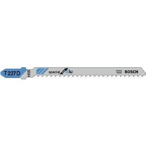 Bosch 2608638382 - Lame de scie sauteuse T 227 D, Special for Alu, lot de 100