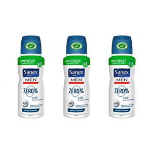Sanex Men Zero% déodorant compressé à la pierre d'alun 48H