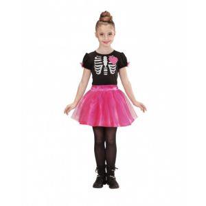Déguisement squelette rose fille Halloween 10 à 12 ans