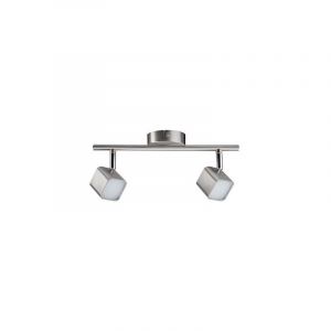 Image de Paulmann Spot de plafond LED 8 W blanc chaud 66737 fer (brossé) pivotable, inclinable