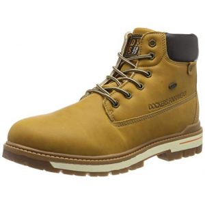 Dockers by Gerli 45tg701, Bottes Rangers Garçon Unisex Kinder, Jaune (Golden Tan 910), 33 EU