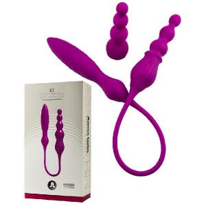 Adrien Lastic Double Vibromasseur 2x Aux Extrémités Indépendantes