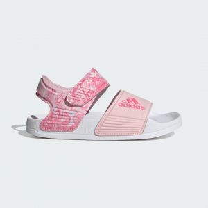 Image de Adidas Claquette Adilette - Clear Pink / Pink Fusion / Cloud White, Clear Pink / Pink Fusion / Cloud White - Taille 30