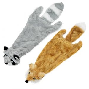 Best Pet Supplies Jouet couineur 2 en 1 pour Chien avec Tissu Doux et Durable pour Animaux de Compagnie de Petite, Moyenne et Grande Taille, sans Rembourrage pour Jouer à l'intérieur, Peut contenir
