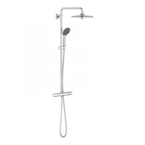 Grohe Vitalio Joy System 260 set de douche 3 jets avec mitigeur thermostatique, chrome (G26805000)