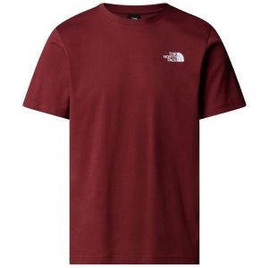 The North Face T-shirt NF0A87NP M SS BOX NSE TEE-O31 SUMAC/ASPHALT