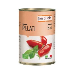 Pomodori pelati bio 400 g fior di loto