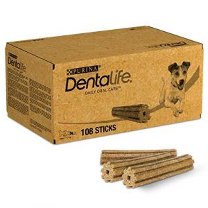 DentaLife PURINA Snacks soins dentaires pour chien Gros paquet Mini, 108x