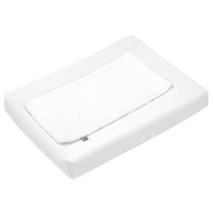 Sevira Kids Housse de matelas à langer + éponge bambou 70 x 50cm
