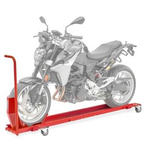 Chariot Roulant Moto - ConStands Smart Mover - 450 kg - Rouge - Maniabilit&eacute; Optimale
