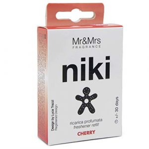 Mr&mrs fragrance Mr & Mrs FRAGRANCE Recharge pour Diffuseur de Parfum Voiture Niki Parfum Cherry